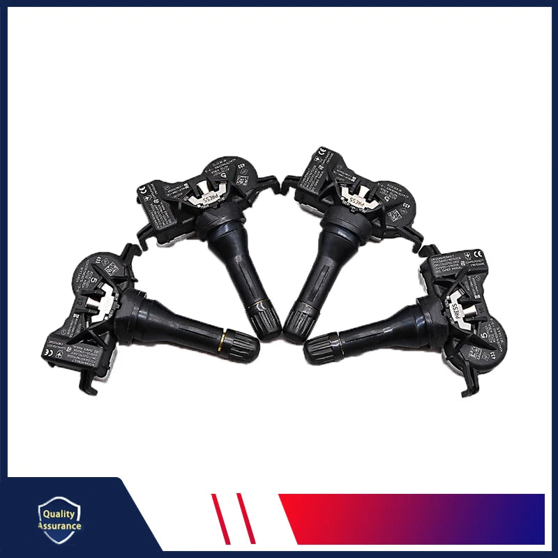 Kit de 4 Valves avec capteurs de pression TPMS pour RENAULT 433MHZ 40700-4CB0A / 407004CB1B