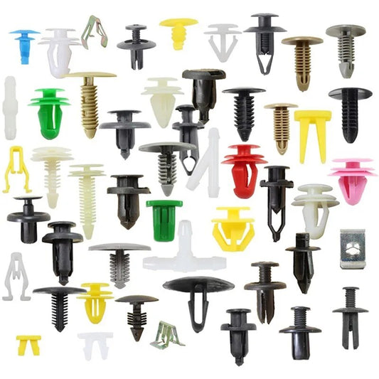 Assortiment 100 pièces clips de fixation