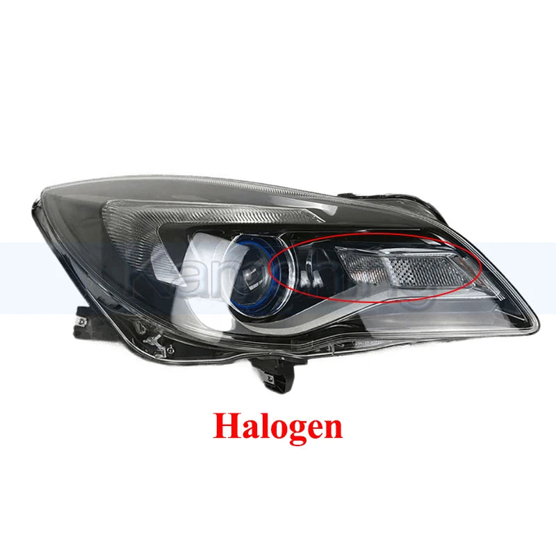 Kamshing Halogen or Xenon Front Head Light Head Lamp For Buick Regal Opel Insignia 2014-2016 Headlight Headlamp Front Turn Light