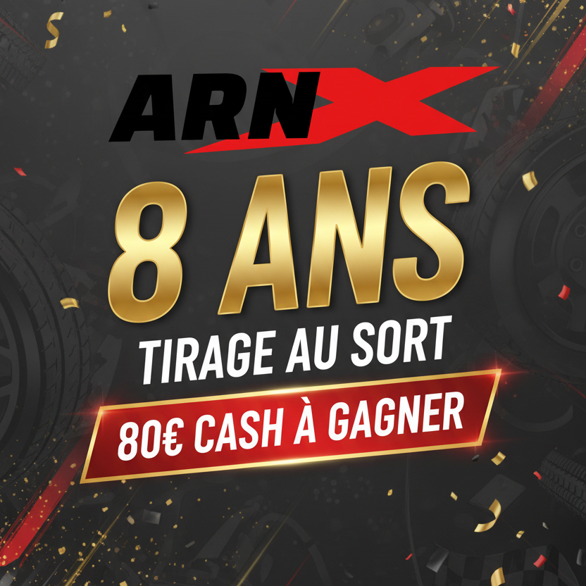 🎉 ARNX fête ses 8 ans : tentez de gagner 80€ cash !