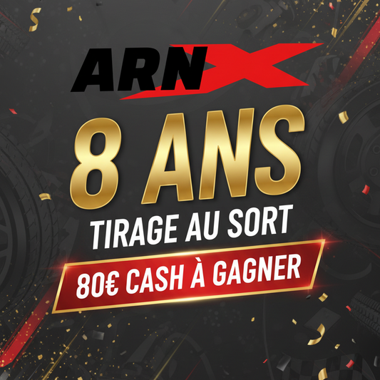 🎉 ARNX fête ses 8 ans : tentez de gagner 80€ cash !