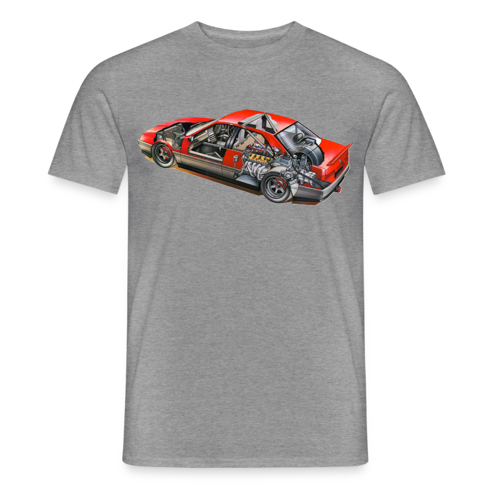 T-Shirt Alfa Romeo 164 V10 - graphite heather