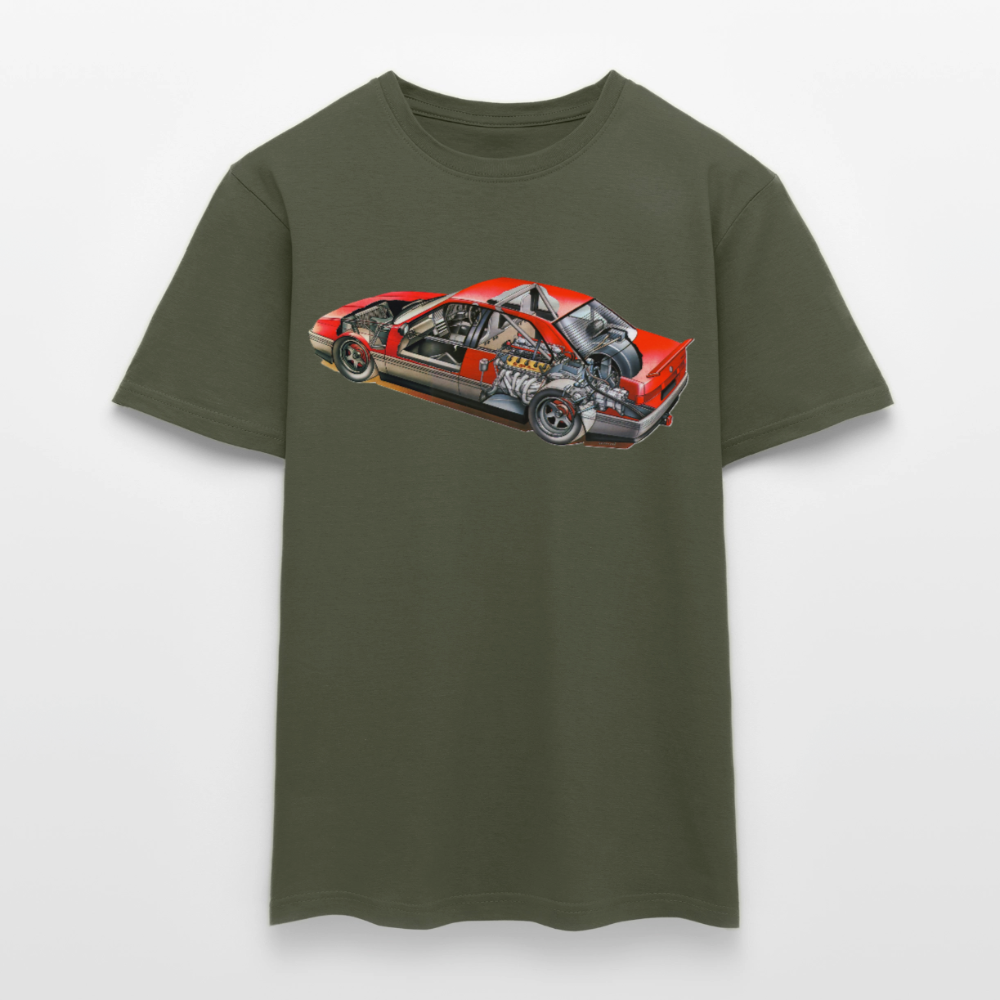 T-Shirt Alfa Romeo 164 V10 - military green