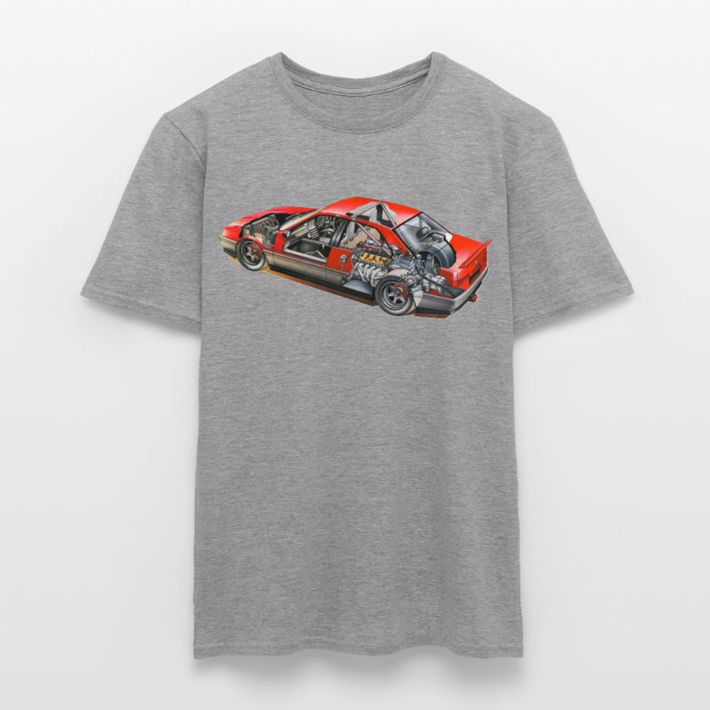 T-Shirt Alfa Romeo 164 V10 - graphite heather