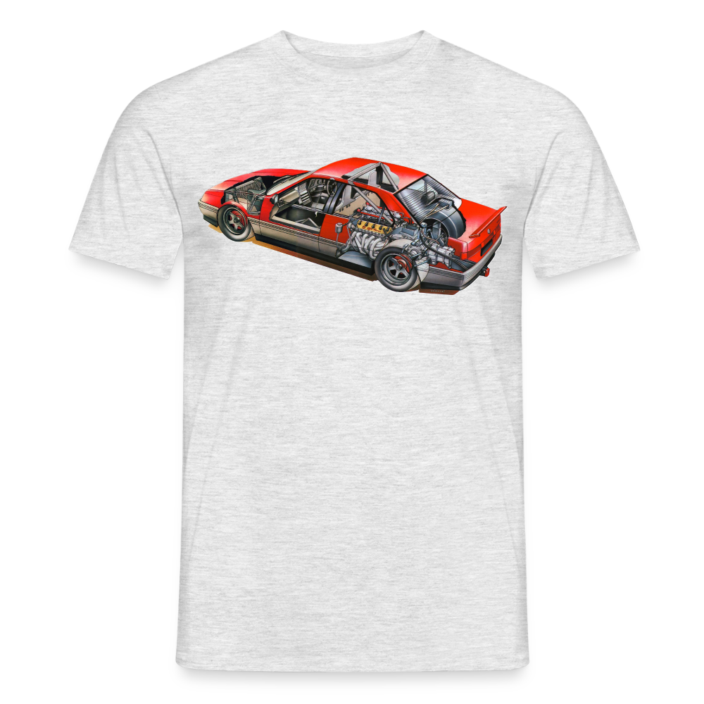 T-Shirt Alfa Romeo 164 V10 - heather grey