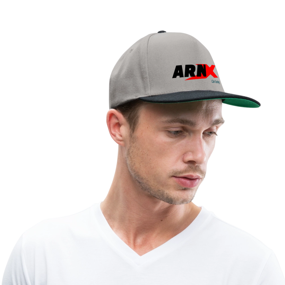 Snapback Cap - graphite/black