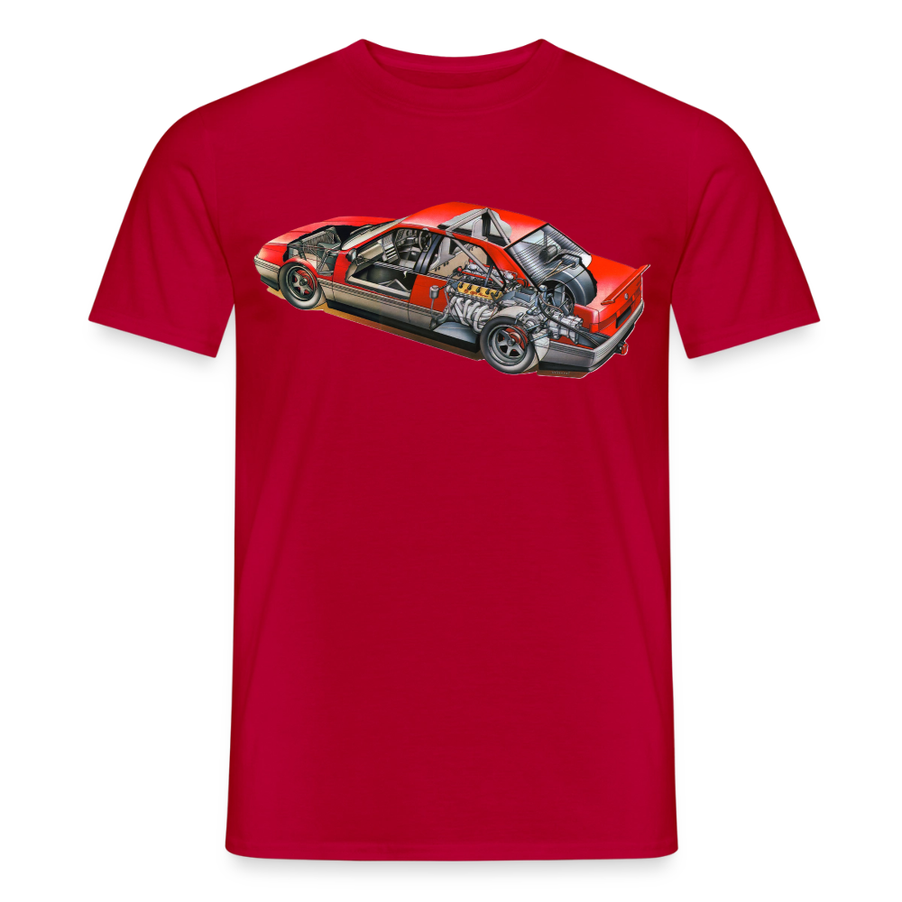 T-Shirt Alfa Romeo 164 V10 - red