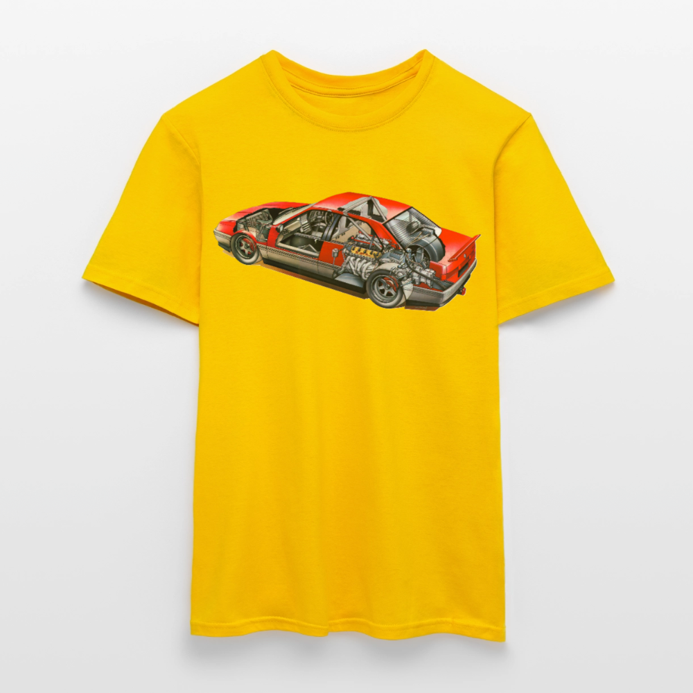 T-Shirt Alfa Romeo 164 V10 - yellow