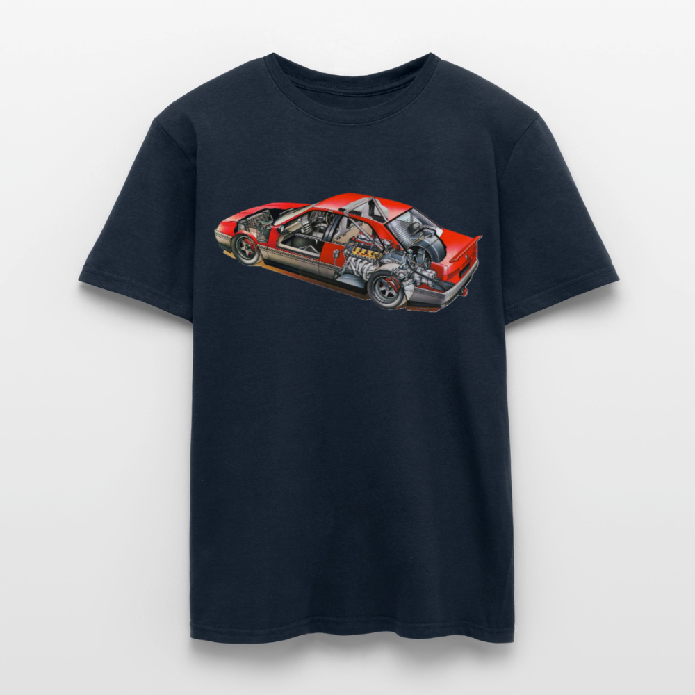 T-Shirt Alfa Romeo 164 V10 - navy