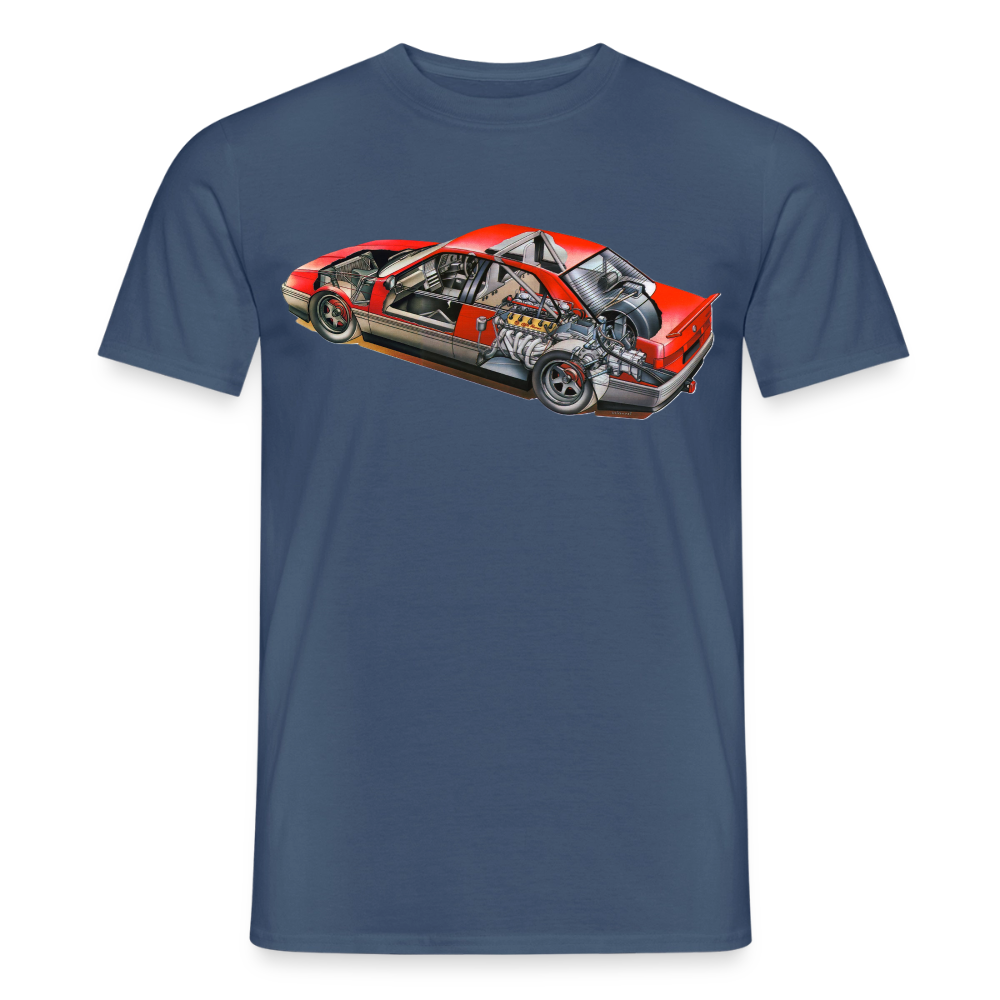 T-Shirt Alfa Romeo 164 V10 - dark denim