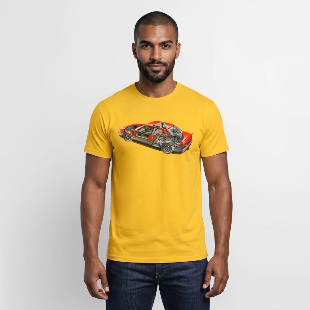 T-Shirt Alfa Romeo 164 V10 - yellow