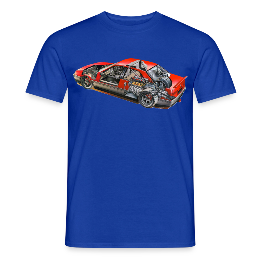 T-Shirt Alfa Romeo 164 V10 - majorelle blue