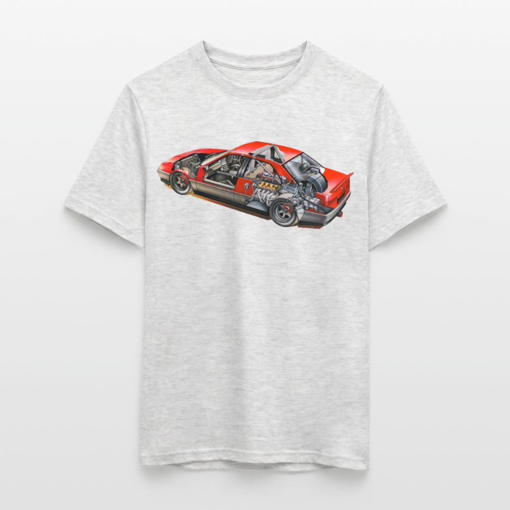 T-Shirt Alfa Romeo 164 V10 - heather grey