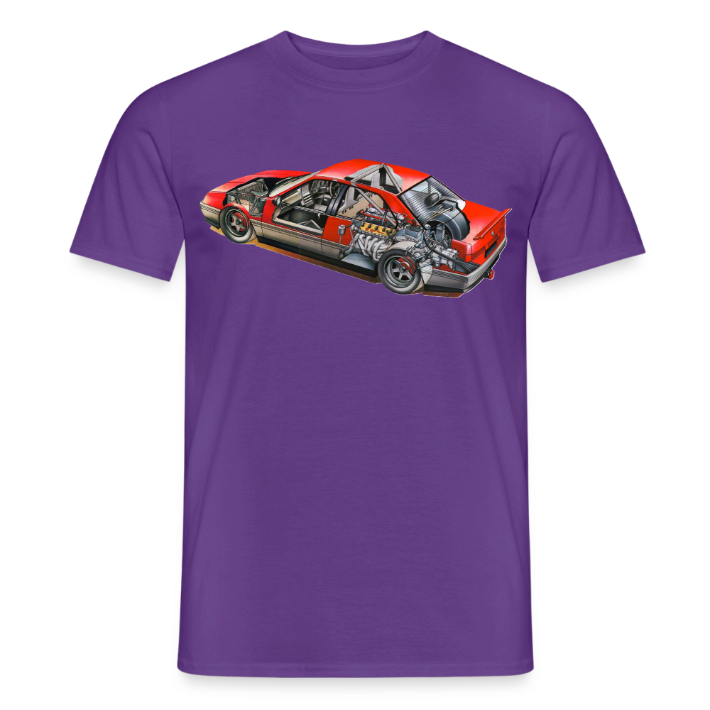 T-Shirt Alfa Romeo 164 V10 - purple