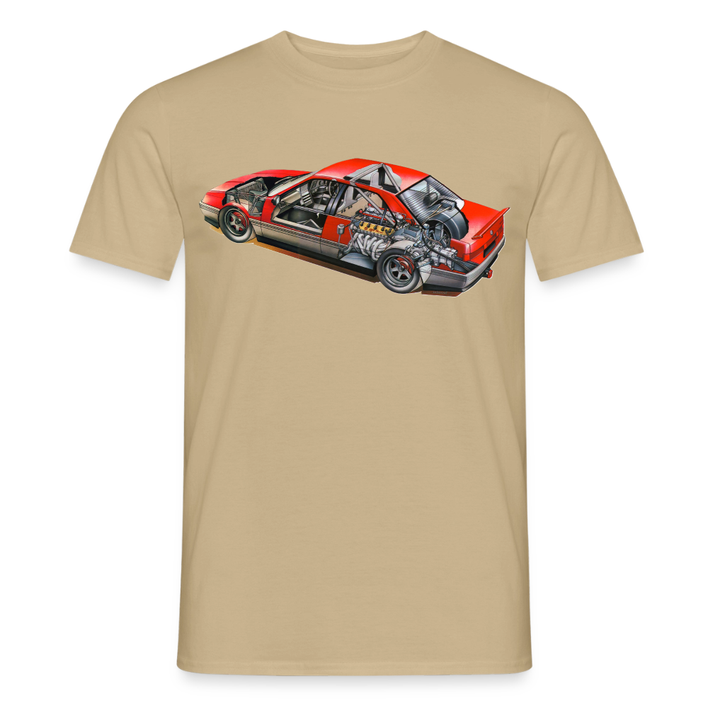 T-Shirt Alfa Romeo 164 V10 - sand beige