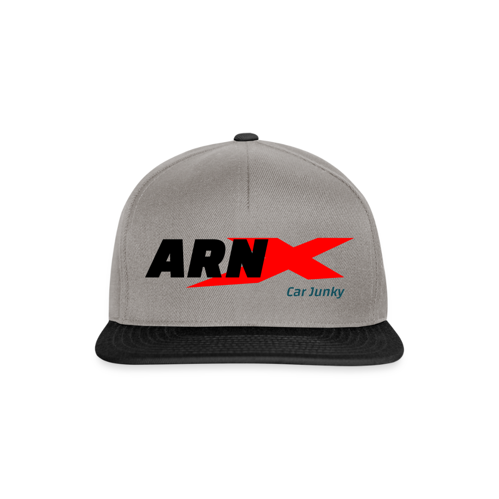 Snapback Cap - graphite/black
