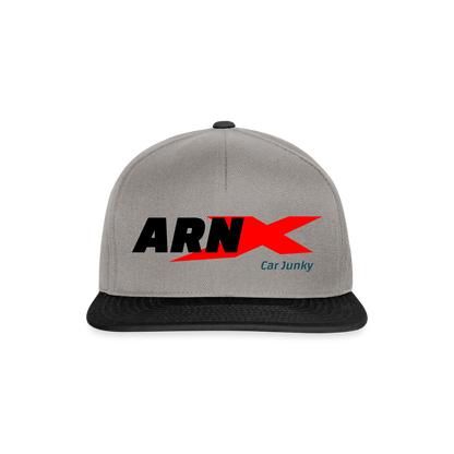 Snapback Cap - graphite/black