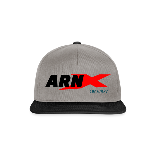 Snapback Cap - graphite/black