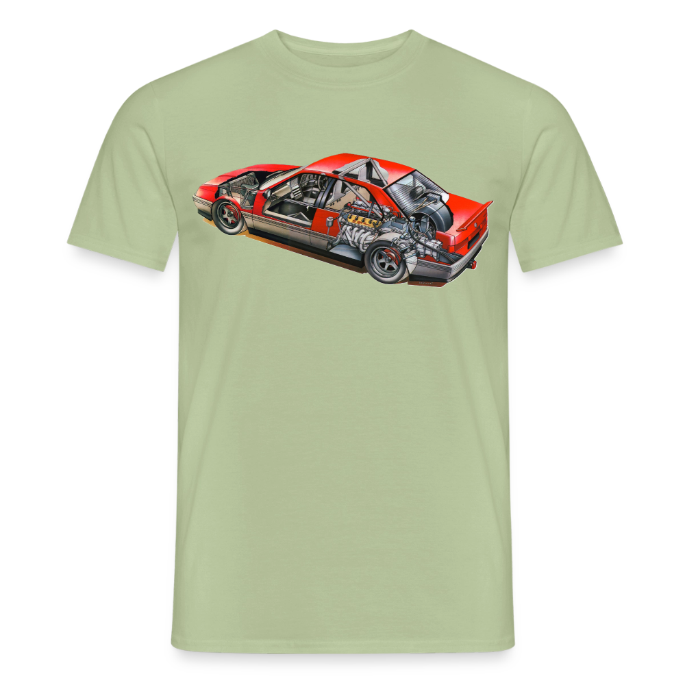 T-Shirt Alfa Romeo 164 V10 - sage