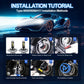 2Pc H4 LED Bulb Turbo Headlight 30000LM Powerful Best Car Lamp with Fan For Ford Fiesta V 2003 2004 2005 2006 2007 2008