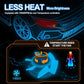 2Pc H4 LED Bulb Turbo Headlight 30000LM Powerful Best Car Lamp with Fan For Ford Fiesta V 2003 2004 2005 2006 2007 2008