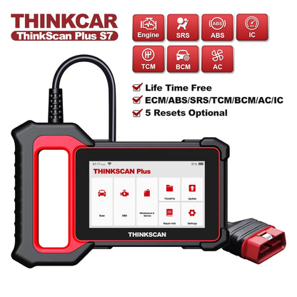 THINKCAR Thinkscan Plus S7 OBD2 Scanner Car Diagnostic