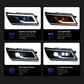 LED Headlight For Dodge Journey JCUV Fiat Freemont 2009‑2016 Angel Eye Bi‑Xenon DRL Head Lamp Assembly