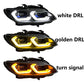 Laser Headlights for BMW 3 Series M3 E92 E93 2006-2010 New Upgrade Head Lights 335I Yellow+White DRL