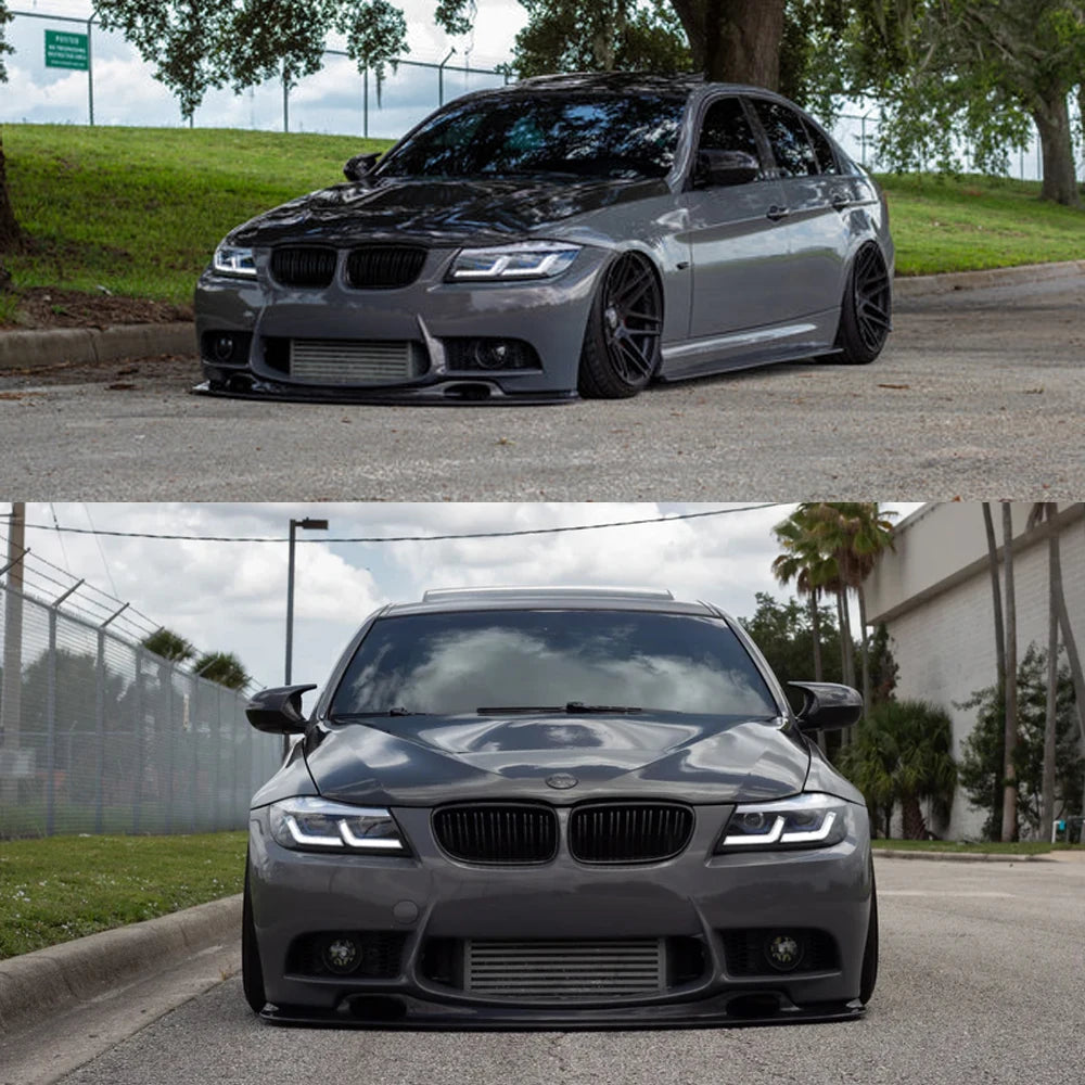TYPY Car Lights For BMW 3 Serise E91 E90 Headlights 2005-2012 LED Head Lamp 320i 318i 330i DRL Projector Front Light Car Accessories