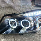 New Pair of Car Headlight assembly For Buick regal opel insignia 2009-13 led DRL daytime running light turn signal headlamp