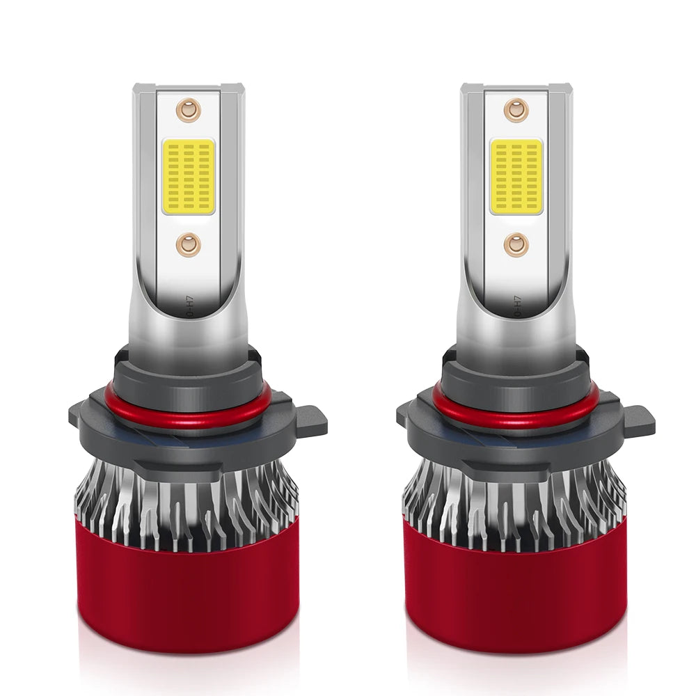 2x LED H4 H7 Car Headlight H1 Bulb H8 H11 9005 HB3 9006 HB4 9007 9008 H13 9145 9140 H10 Led Fog Lights 30000LM Turbo Lampada 12V
