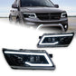 LED Headlight For Dodge Journey JCUV Fiat Freemont 2009‑2016 Angel Eye Bi‑Xenon DRL Head Lamp Assembly