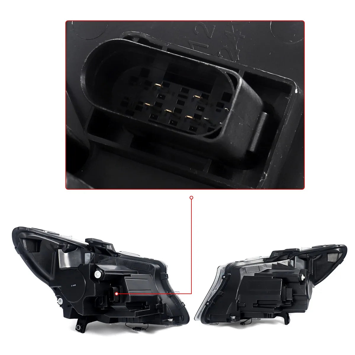 For Mercedes Benz V-Class W447 LED Headlights Vito V220 V250 V260 Vito Kasten 2015 2016 2017 2018 2019 2020-2023 front headlight
