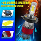 2x LED H4 H7 Car Headlight H1 Bulb H8 H11 9005 HB3 9006 HB4 9007 9008 H13 9145 9140 H10 Led Fog Lights 30000LM Turbo Lampada 12V