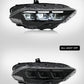 Led Headlight For 2018-2023 Ford Mustang S650 Projector Front Lamp Assembly with Triple Beam Len Seamless replacement Universal