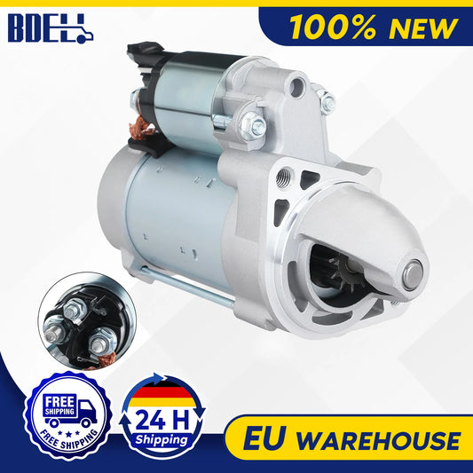 BDELI Starter Motor for Mercedes W204 W212 C204 S204, 12V 1.7kW 12T, Replacement 6519060026 A6519060026 0061514501, Fit E-Class CLS GLK Sprinter Vito
