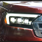 Paire de phares avant pour Ford Ranger 2016-2021 / Projecteurs LED / Droit et Gauche