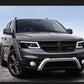 LED Headlight For Dodge Journey JCUV Fiat Freemont 2009‑2016 Angel Eye Bi‑Xenon DRL Head Lamp Assembly