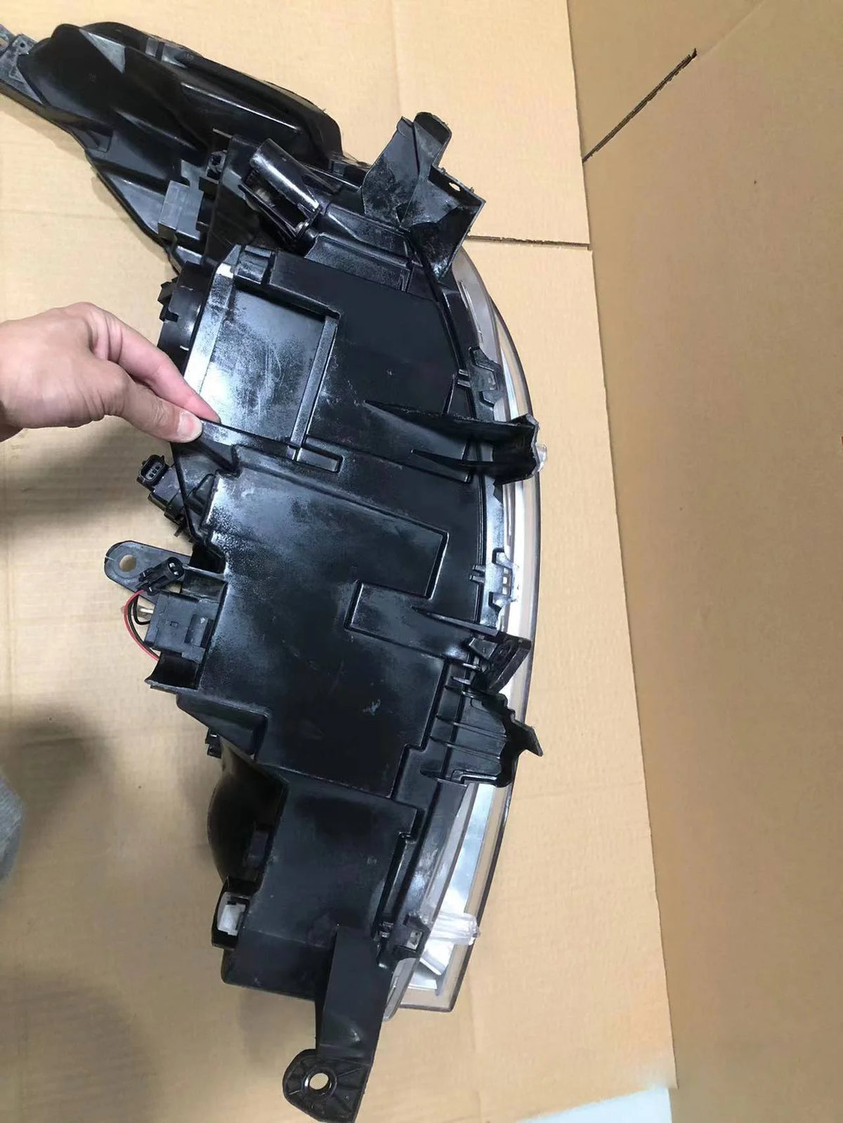 1pcs car bumpe headlamp for Latitude headlight 2011~2012y car accessories head lamp for Renault Latitude fog light