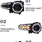 Sequential LED Headlights for Toyota FJ Cruiser 2007-2020 DRL Projector Front Lamps L+R