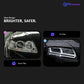 AKD Styling LED Car light for Audi A6 Headlights 2004-2011 A6 C6 LED projection lens Dynamic Signal DRL Bi Xenon Auto Accessories