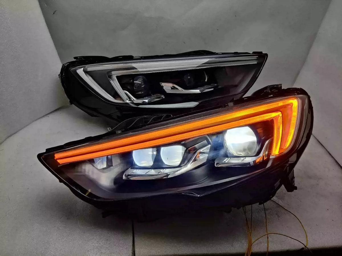 Car Headlight Head Lamp for Buick Regal Opel Insignia DRL Daytime Running Light Turn Signal Angel Eye Projector Lens