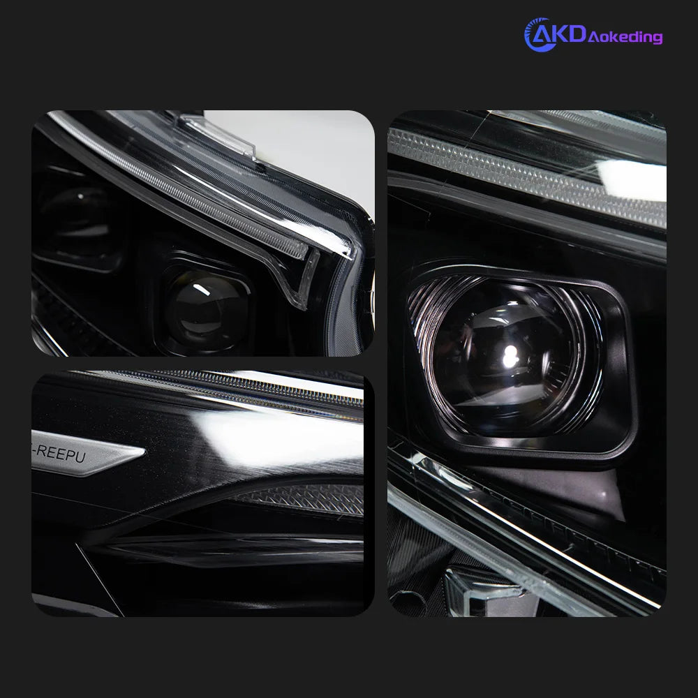 AKD Styling LED Head Lamp for Benz Vito Headlights 2016-2024 W447 V250 LED Projector Lens DRL  Dynamic front Auto Accessories