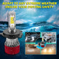 2x LED H4 H7 Car Headlight H1 Bulb H8 H11 9005 HB3 9006 HB4 9007 9008 H13 9145 9140 H10 Led Fog Lights 30000LM Turbo Lampada 12V