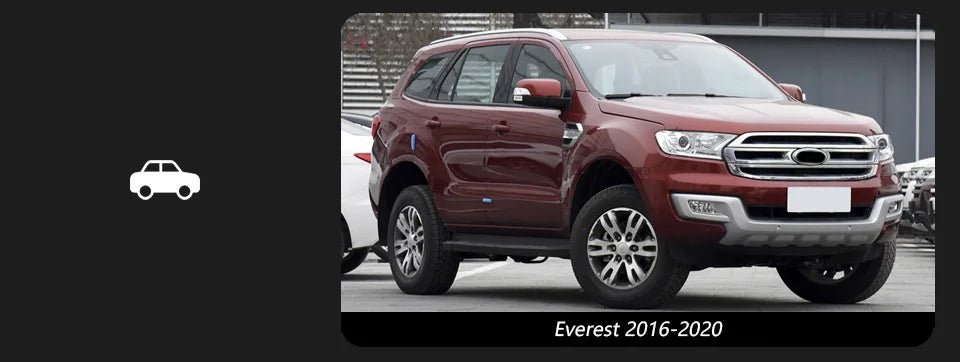 Paire de phares avant pour Ford Ranger 2016-2021 / Projecteurs LED / Droit et Gauche
