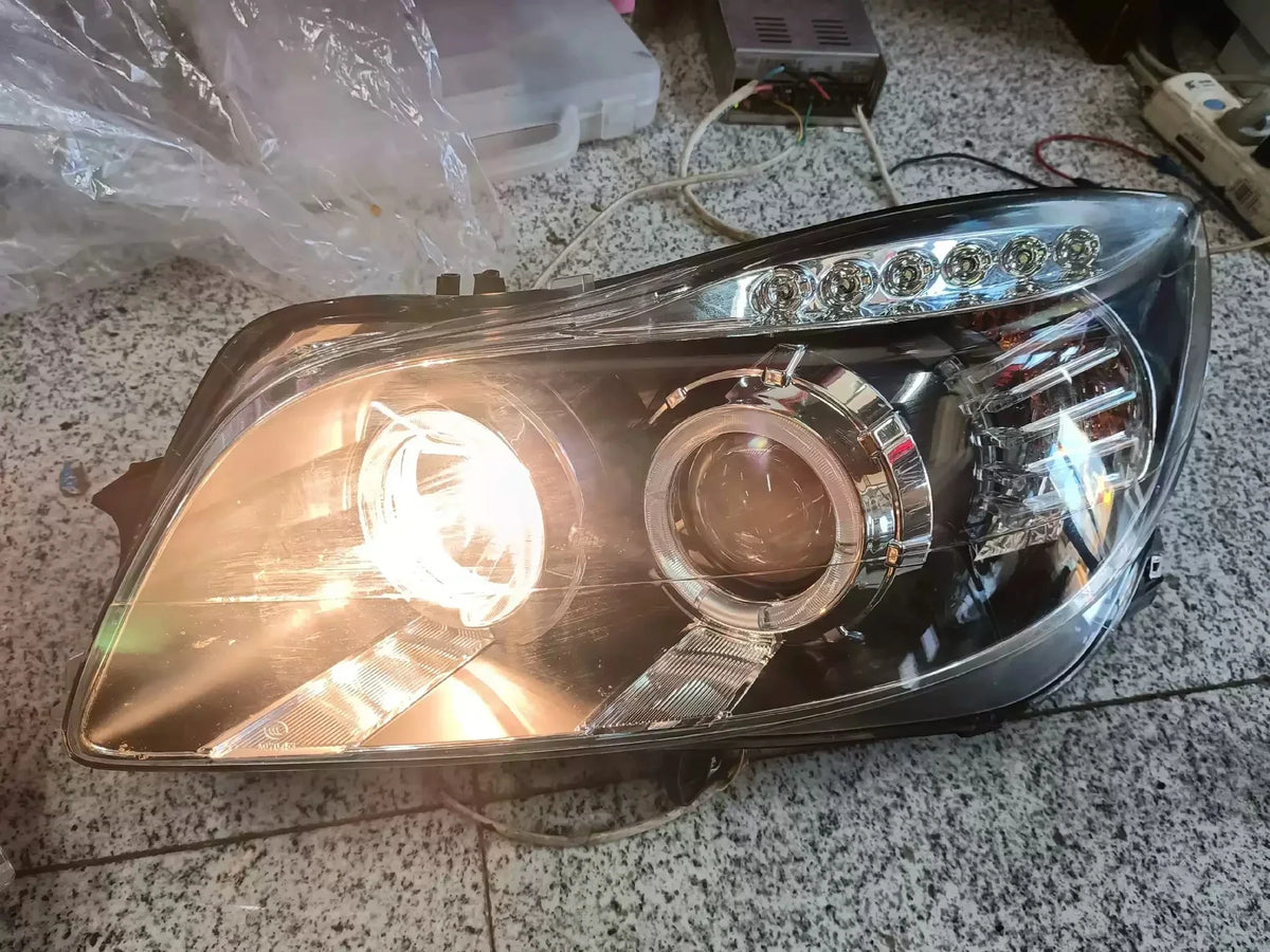 New Pair of Car Headlight assembly For Buick regal opel insignia 2009-13 led DRL daytime running light turn signal headlamp