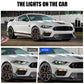 Led Headlight For 2018-2023 Ford Mustang S650 Projector Front Lamp Assembly with Triple Beam Len Seamless replacement Universal