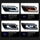 LED Headlight For Dodge Journey JCUV Fiat Freemont 2009‑2016 Angel Eye Bi‑Xenon DRL Head Lamp Assembly