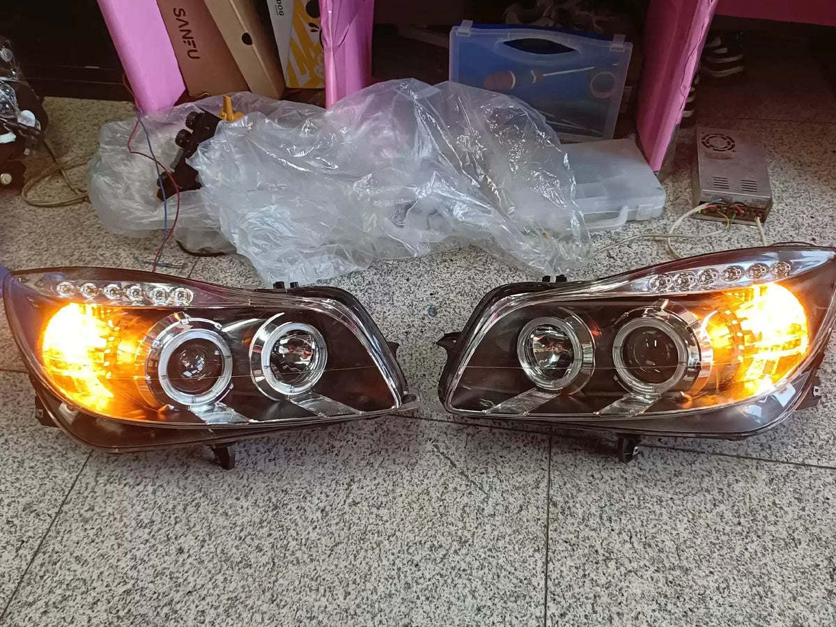 New Pair of Car Headlight assembly For Buick regal opel insignia 2009-13 led DRL daytime running light turn signal headlamp