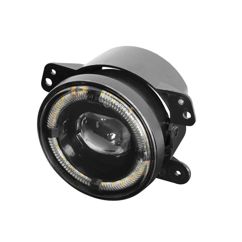 For Lada Niva Wrangler JK Dodge Citroen Ford Honda Suzuki 4 Inch LED Off Road Fog Lamp Driving Auxiliary Light Auto Headlight